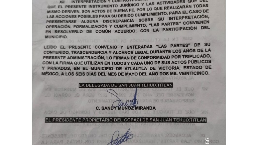 Atlautla: Intentan anular convenio de delegada que ha ganado apoyo ciudadano