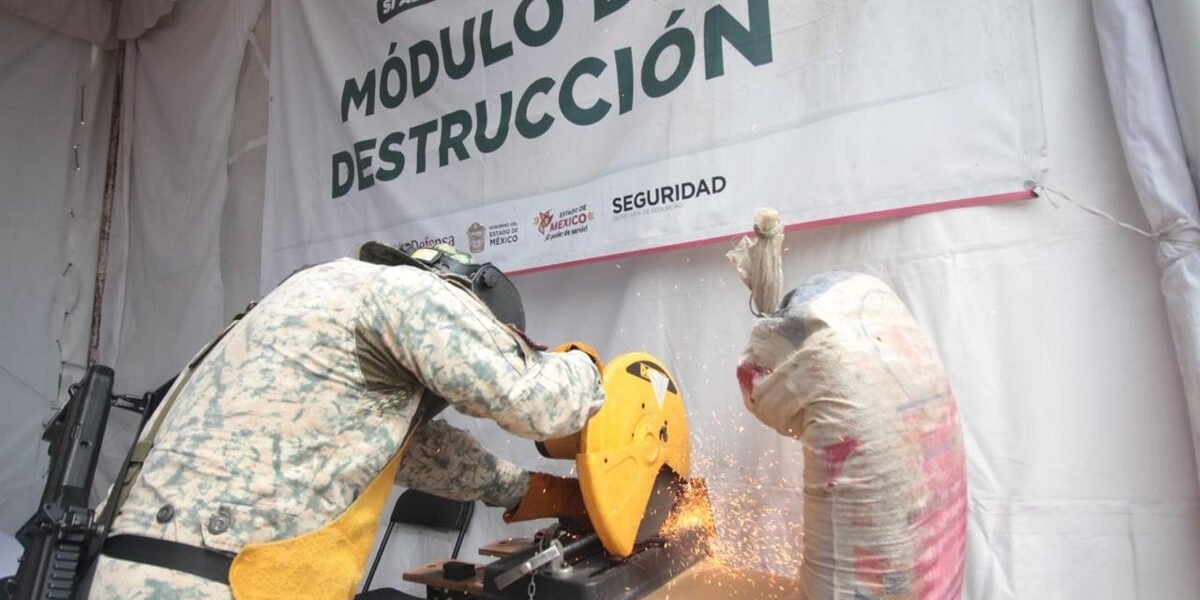 Edomex retira 340 armas en primera etapa del Canje 2026