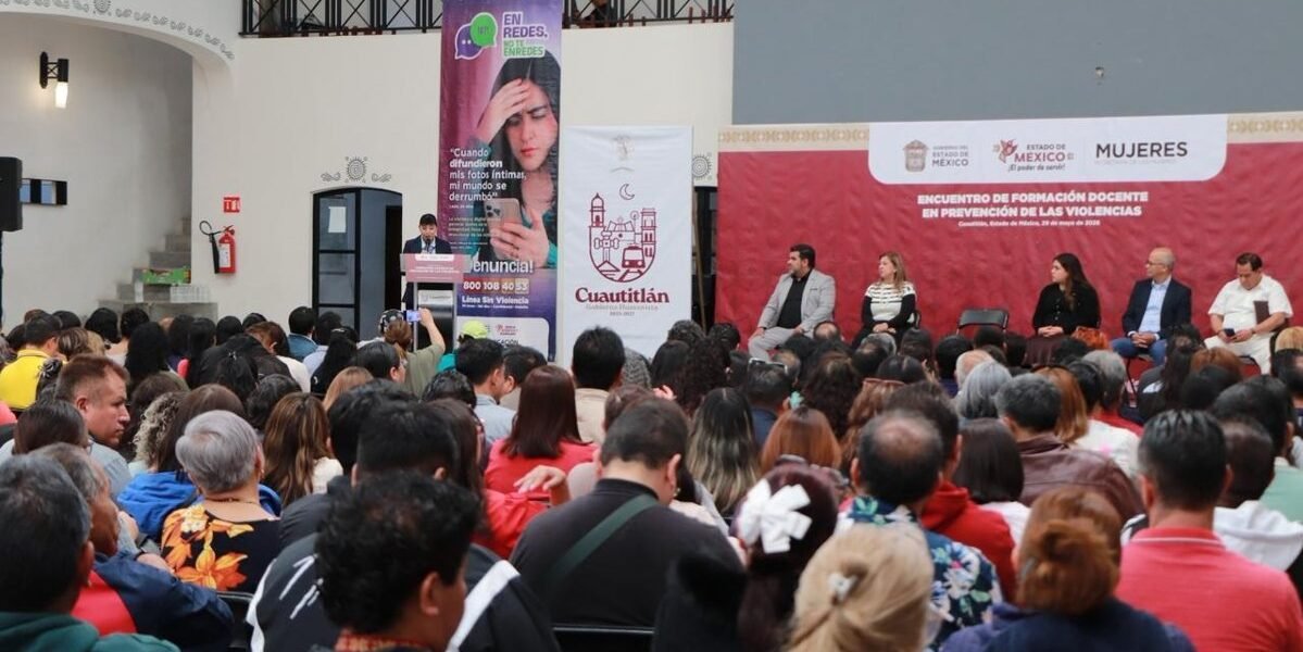 Estado de México capacita a maestros para prevenir violencia digital en escuelas