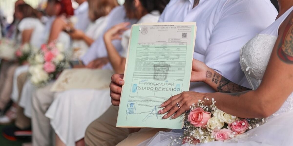 20 parejas se casan en penal de Tlalnepantla; certifican derechos de privados de libertad