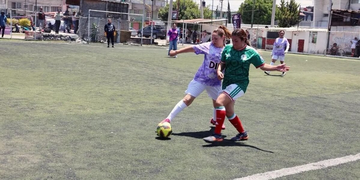 Chimalhuacán organiza torneo femenil de fútbol por la paz