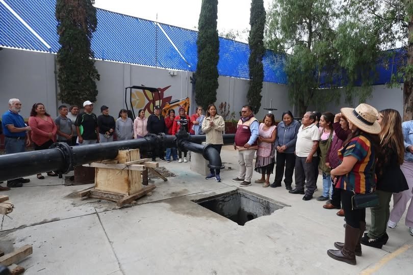 Chimalhuacán pone en operación pozo de agua para 34 mil habitantes
