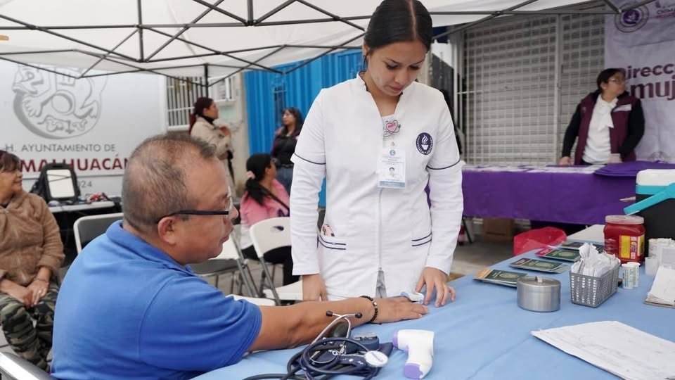 Chimalhuacán ofrece jornada integral de salud con perspectiva de género