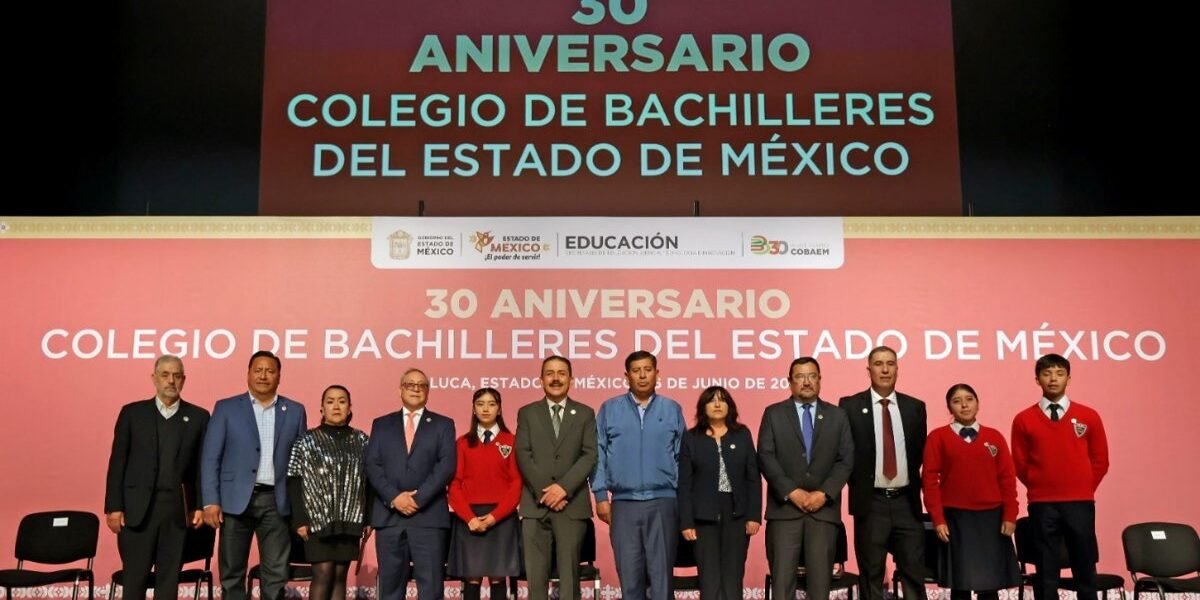 COBAEM celebra 30 años como referente de educación media superior