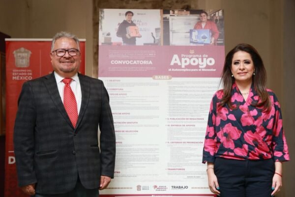 Estado de México lanza convocatoria de apoyo al autoempleo con 45 millones de pesos