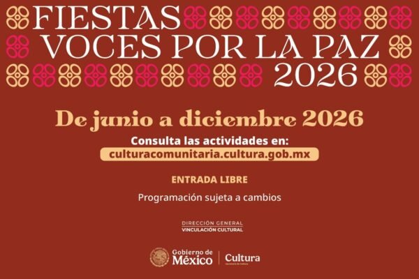 México lanza 'Fiestas Voces por la Paz' en 32 estados con 8,450 niños y jóvenes