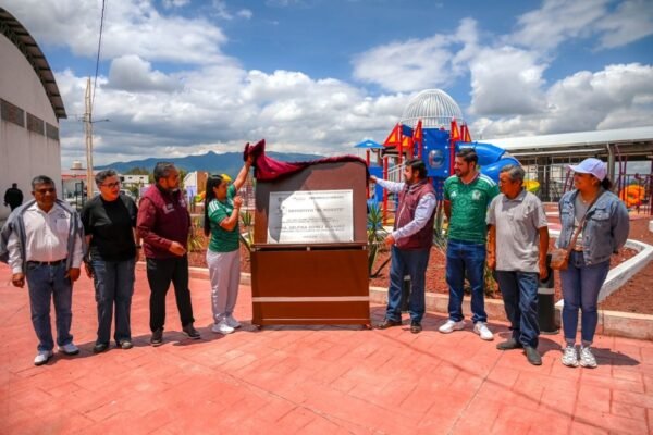 Estado invierte 17 mdp para rehabilitar integral el Deportivo El Mogote en Aculco