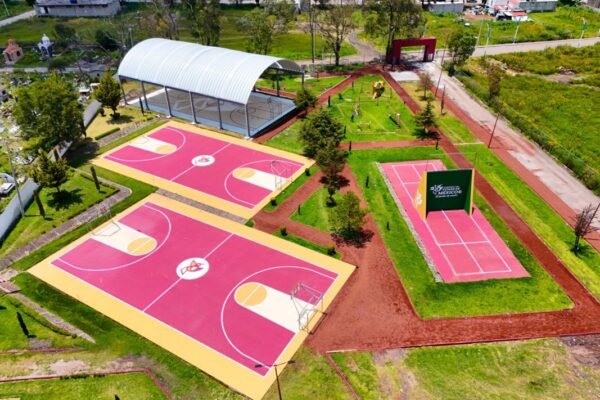 Estado invierte 17 mdp en rehabilitación del Deportivo Municipal de Soyaniquilpan
