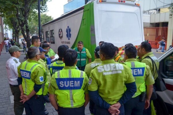 Estado de México despliega 64 paramédicos para partido México vs Corea del Sur