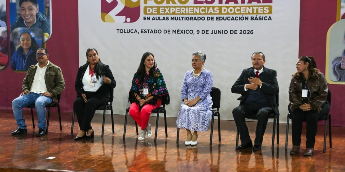 Estado de México impulsa educación multigrado con foro de experiencias docentes