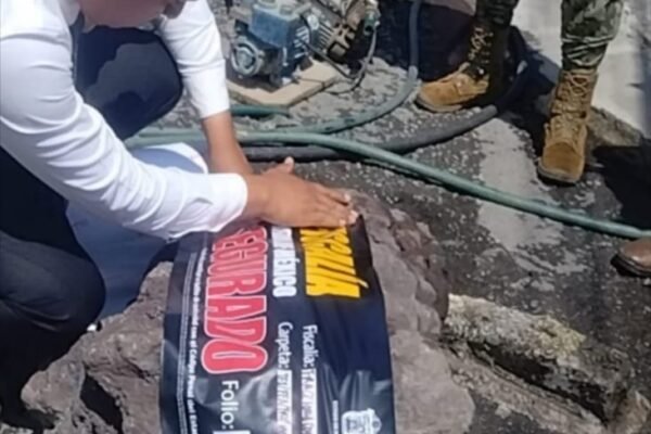 Ecatepec desmanteló más de 100 tomas clandestinas de agua potable