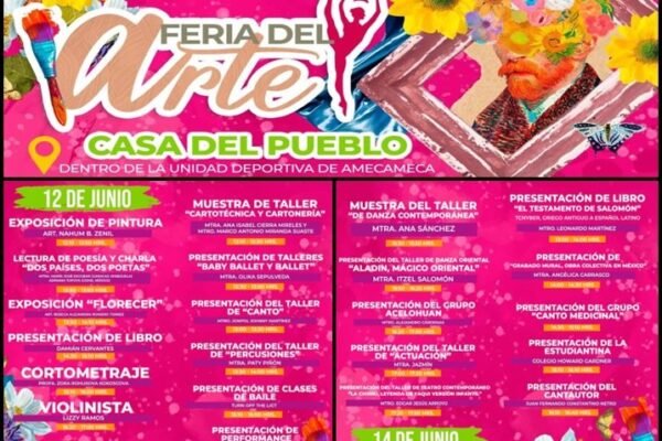Amecameca invita a su Feria del Arte: tres días de danza, pintura e inspiración