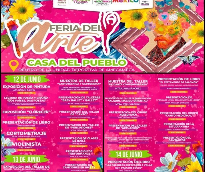 Amecameca invita a su Feria del Arte: tres días de danza, pintura e inspiración