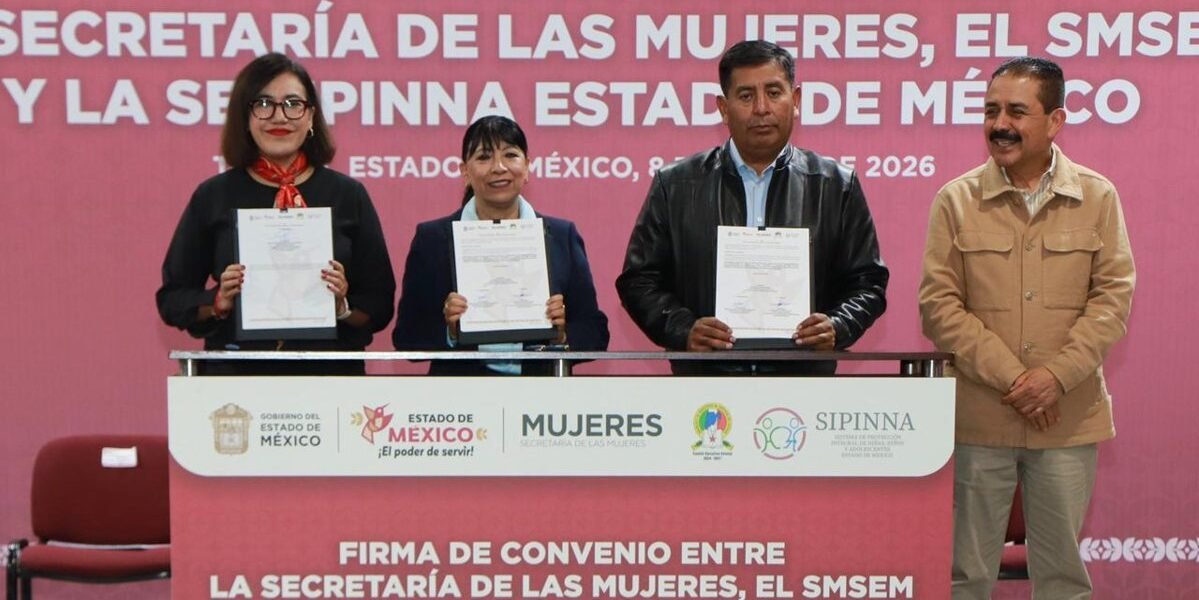 Estado de México firma acuerdo para escuelas libres de violencia