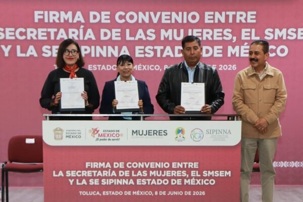 Estado de México firma acuerdo para escuelas libres de violencia