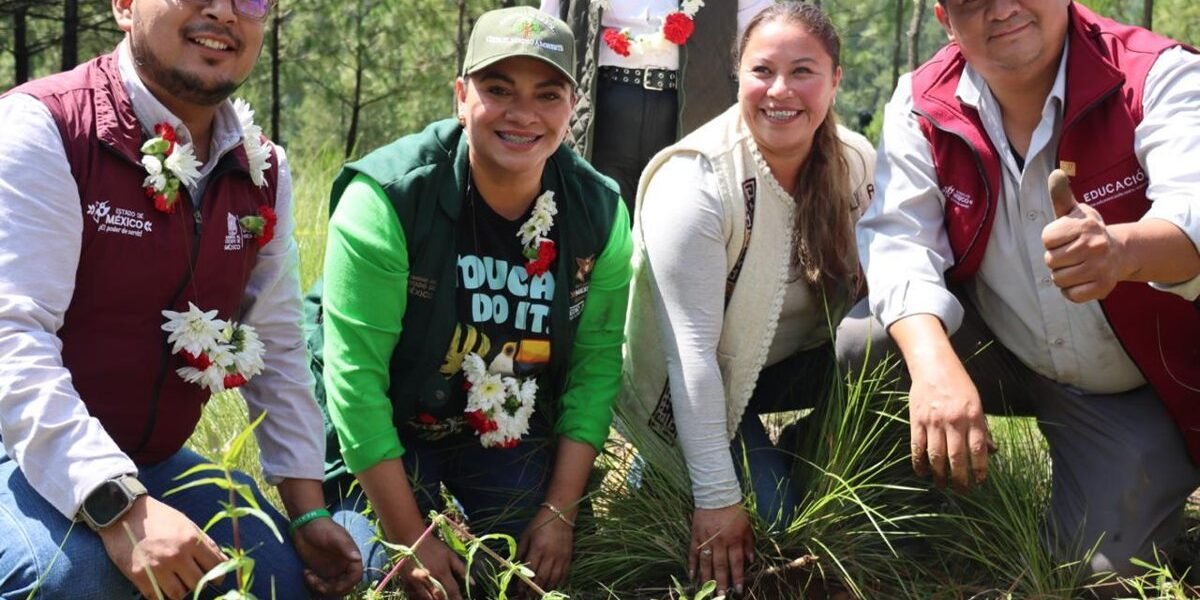 Estado de México lanza programa de restauración ambiental en 1,886 hectáreas