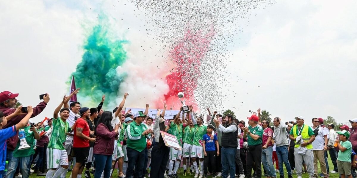 Zumpango se corona campeón del Primer Torneo Metropolitano de Futbol
