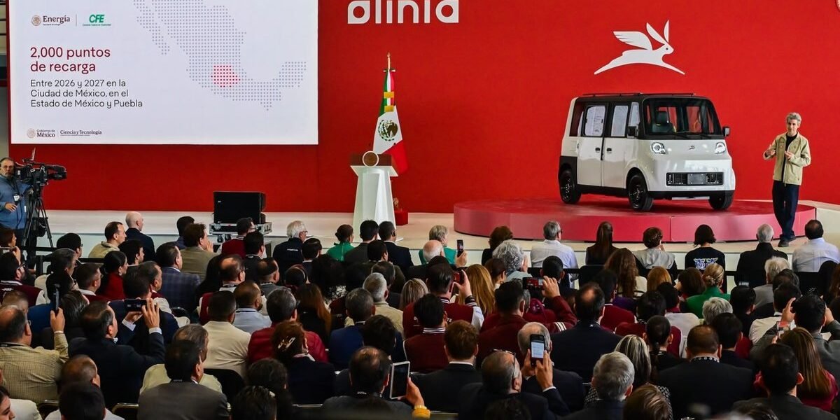 México lanza su primer auto eléctrico: Olinia llegará en 2027