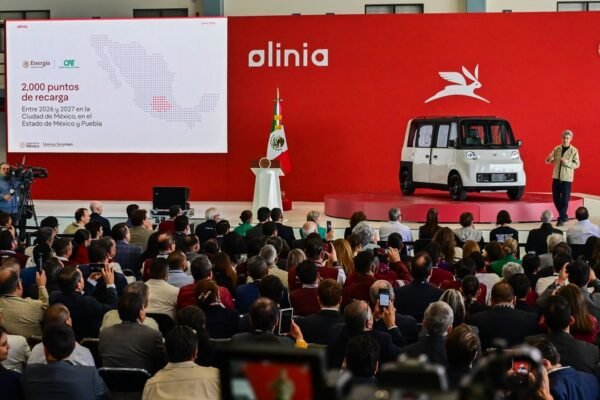 México lanza su primer auto eléctrico: Olinia llegará en 2027