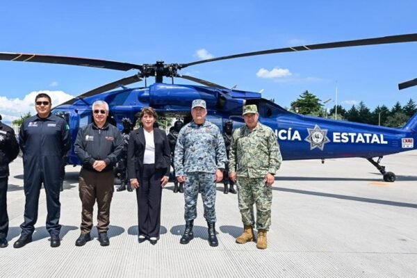 Edomex moderniza seguridad con IA, helicóptero Black Hawk y Centro de Comando en Tiempo Real