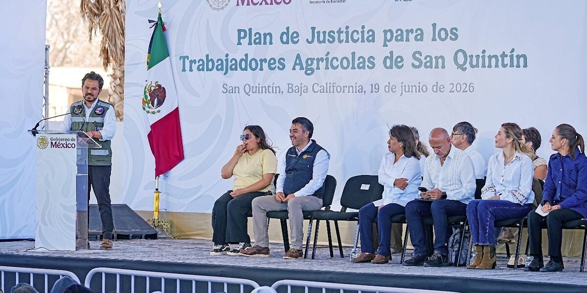 Gobierno reporta avances en Plan de Justicia para jornaleros de San Quintín