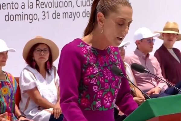 Sheinbaum rechaza injerencia extranjera y presenta balance de dos años de gobierno