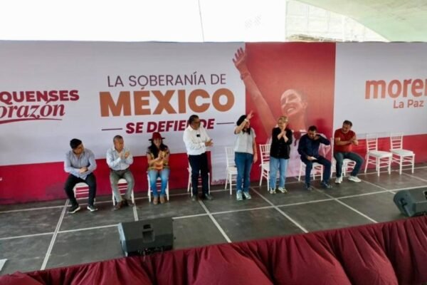 Morena respalda a Sheinbaum en La Paz ante presiones internacionales