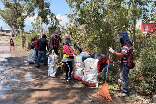 Retiran 29 toneladas de basura de la zona lacustre Tláhuac-Xico