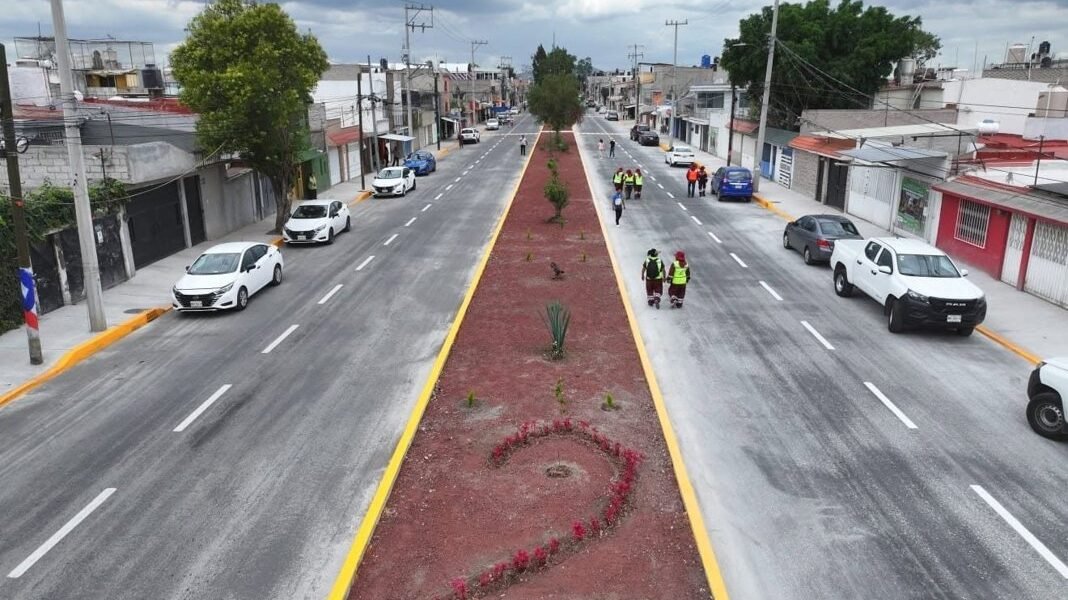 Ecatepec rehabilita Boulevard Quetzalcóatl tras años de abandono