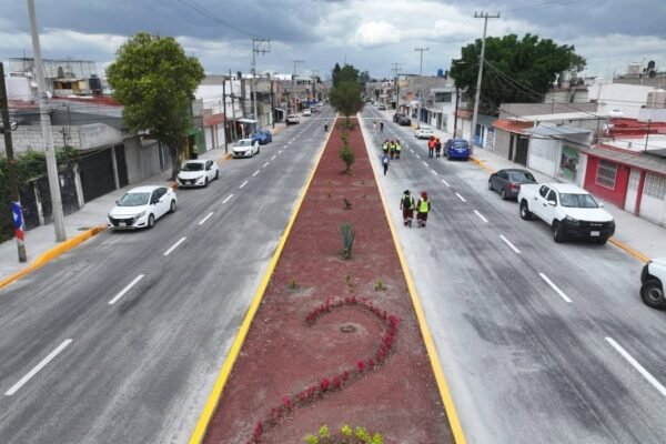 Ecatepec rehabilita Boulevard Quetzalcóatl tras años de abandono