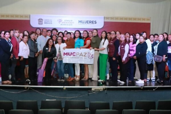 Gobierno del Edomex fortalece red de 81 Mujeres Constructoras de Paz