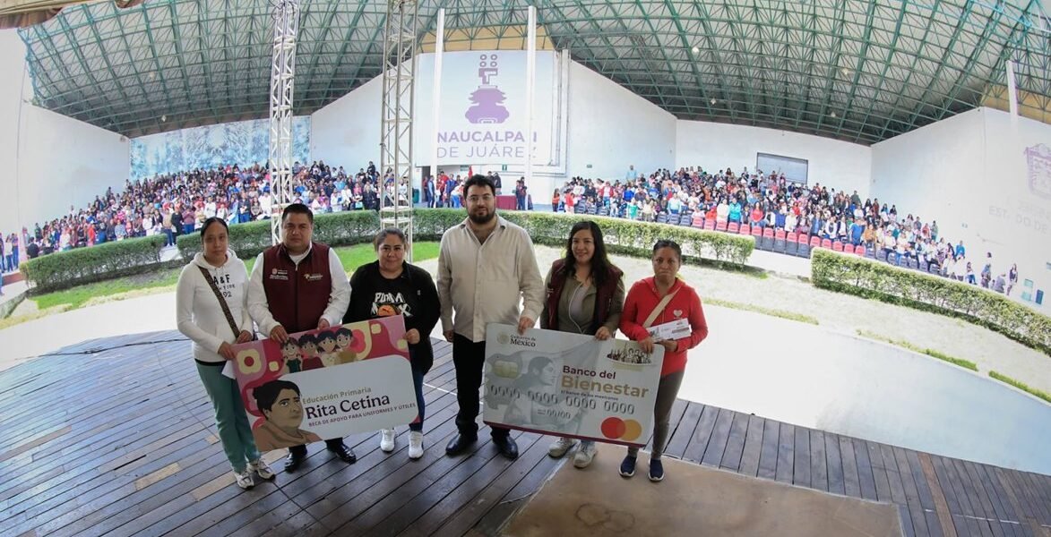 Naucalpan consolida apoyo a educación con entrega de Becas Rita Cetina