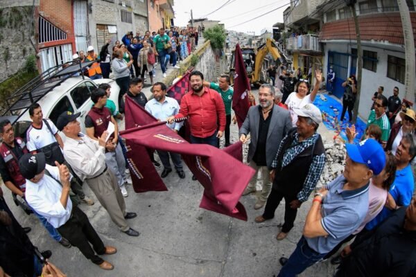 Naucalpan inicia rehabilitación de avenida Pino Suárez tras 40 años de espera