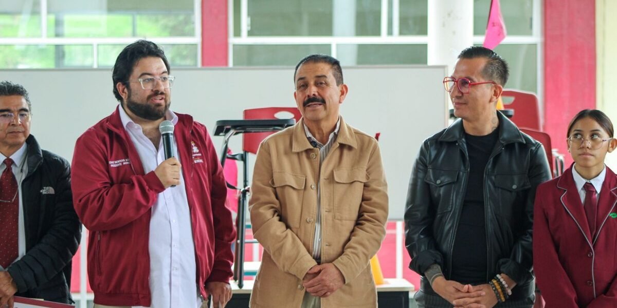 Naucalpan transforma sus escuelas: entregan obras en CONALEP 188