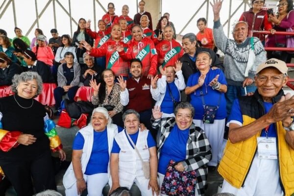 Nezahualcóyotl inaugura primeras Olimpiadas del Adulto Mayor con 300 competidores