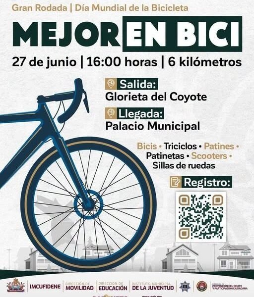 Nezahualcóyotl prepara gran rodada ciclista por el Día Mundial de la Bicicleta