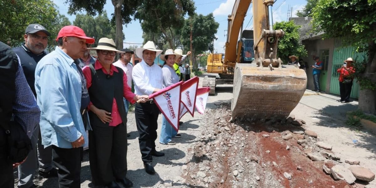 Ecatepec invierte 16.5 mdp en la dignificación de avenida Gasoducto