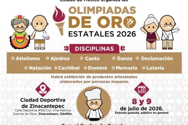 Más de 1,400 adultos mayores compiten en las Olimpiadas de Oro Estatales