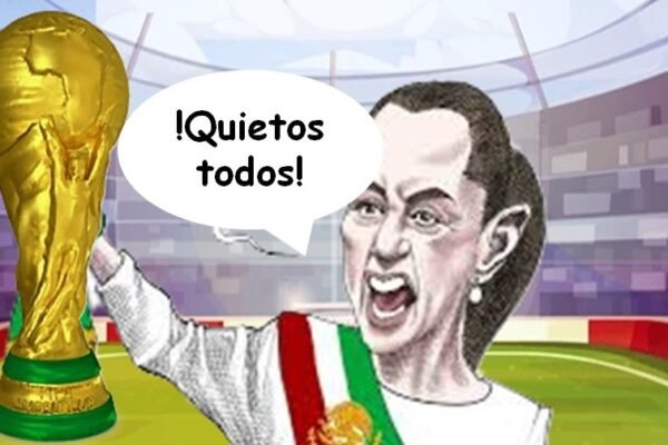 El Mundial de Futbol le da respiro al gobierno de Sheinbaum