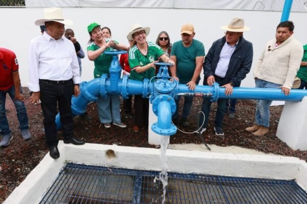 Ecatepec pone en marcha quinto pozo para abastecer agua a 150 mil vecinos