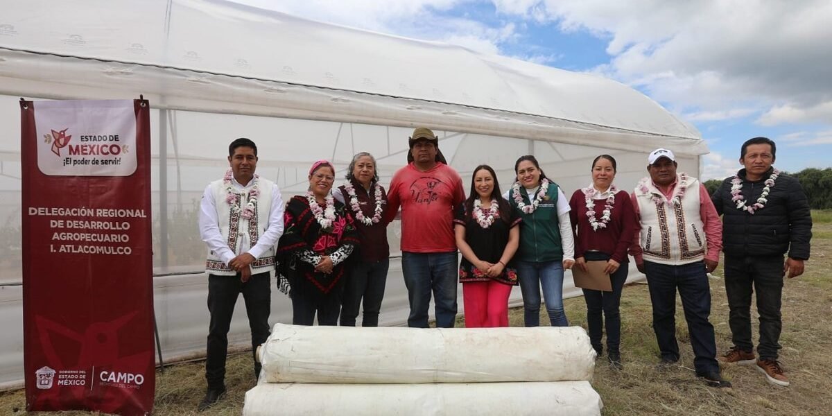 Estado de México entrega 241 paquetes agrícolas a productores de flor y nopal