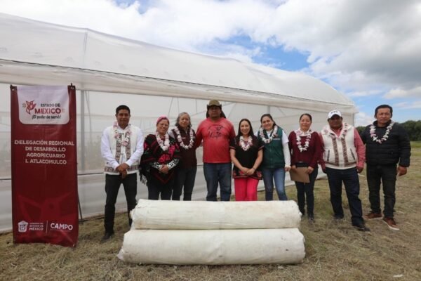 Estado de México entrega 241 paquetes agrícolas a productores de flor y nopal