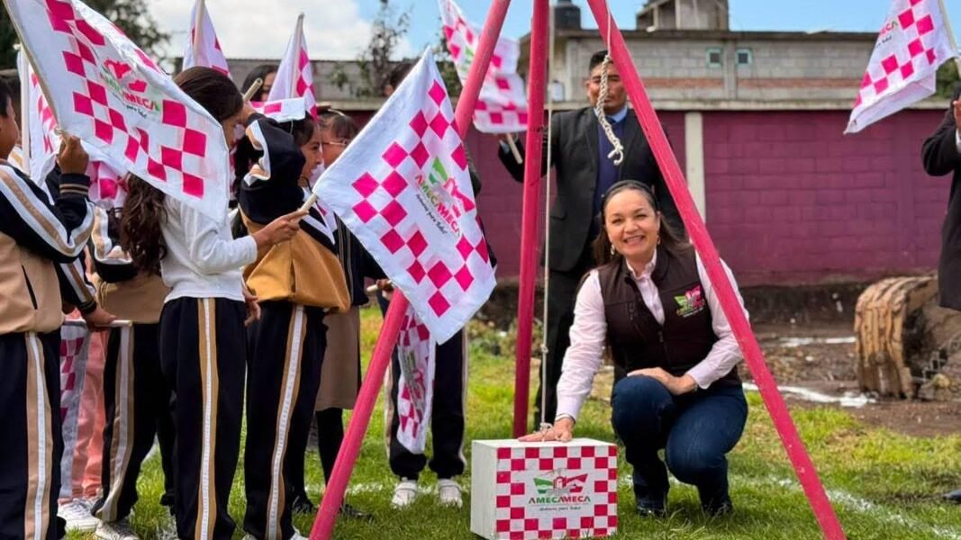 Amecameca invierte en educación con nueva aula en escuela de Santa Isabel Chalma