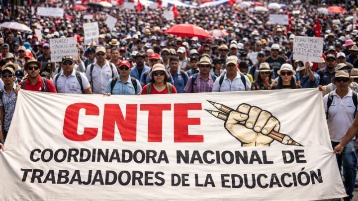 CNTE rechaza propuesta de la SEP y mantiene huelga; amenaza marcha en el Mundial
