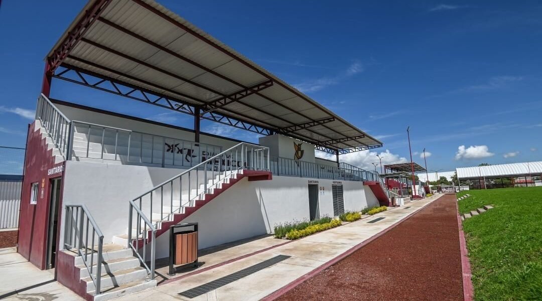 Morelos estrena Unidad Deportiva renovada con inversión de 21.2 millones