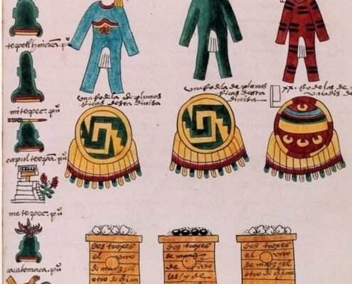 Los tributos de los pueblos volcánicos a Tenochtitlan, según el Códice Mendoza