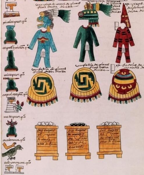 Los tributos de los pueblos volcánicos a Tenochtitlan, según el Códice Mendoza