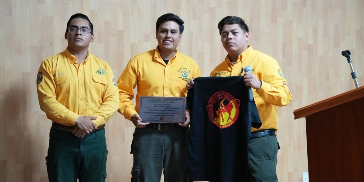 Miguel Ángel Viveros Flores encabeza la Brigada de Manejo del Fuego de Chapingo