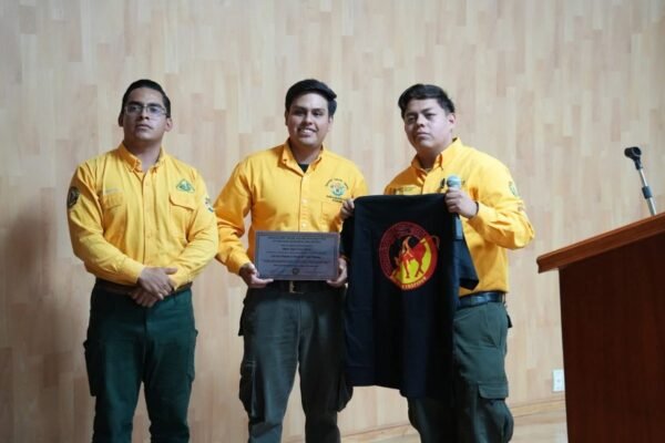 Miguel Ángel Viveros Flores encabeza la Brigada de Manejo del Fuego de Chapingo