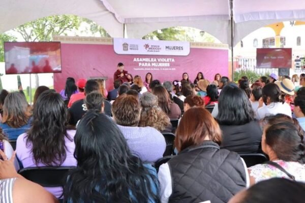 19 Asambleas Violeta llegan a municipios mexiquenses para prevenir violencia contra mujeres
